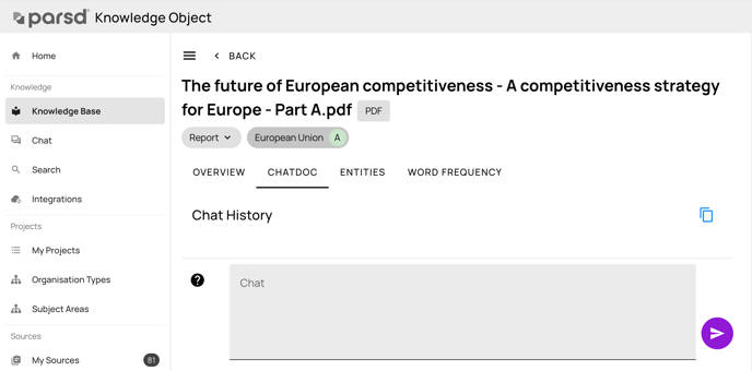 Parsd - ChatDoc - Knowledge Object - Skärmavbild 2024-10-20 kl. 15.11.09